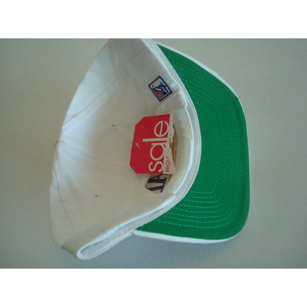NEY YORK STATE THE GAME SPLT BAR SCRIPT  90S  SNAPBACK  GOLF HAT CAP VINTAGE EE3